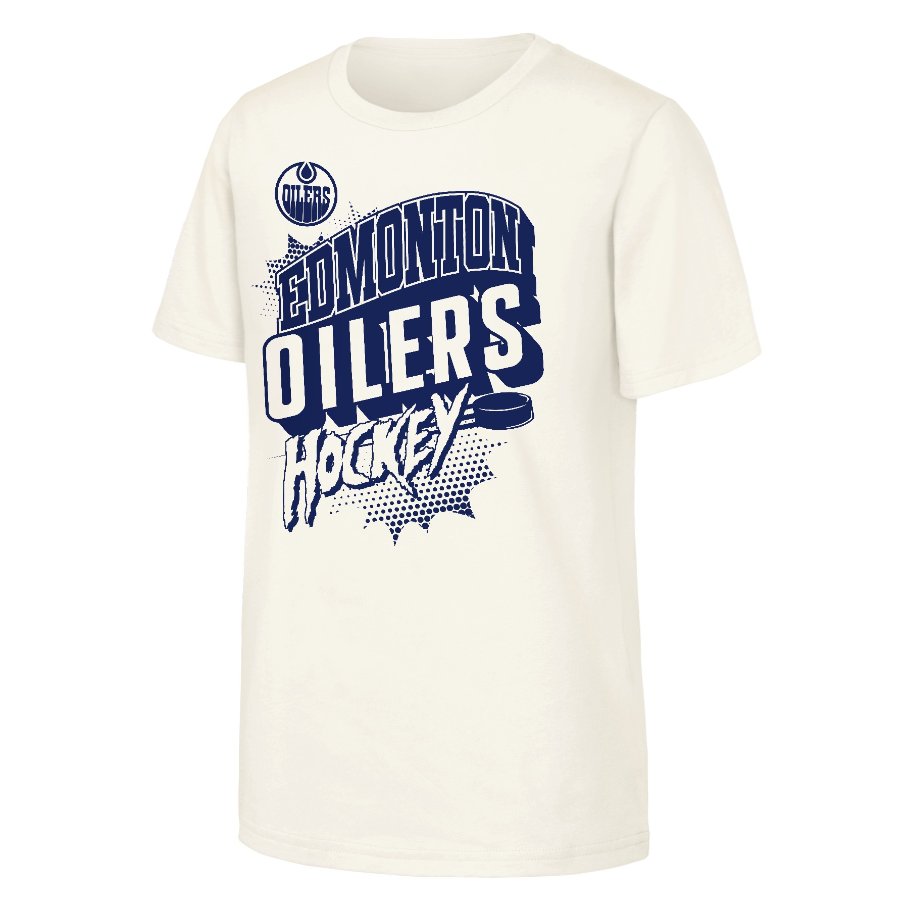 E-shop Outerstuff Detské tričko Edmonton Oilers NHL Action Comics Ss Tee