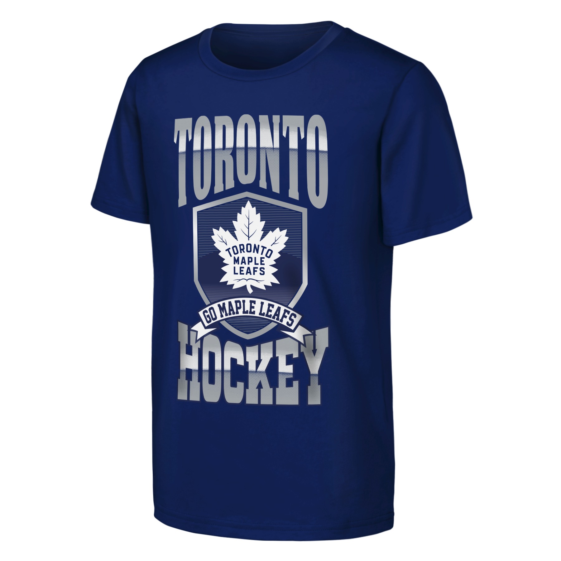 E-shop Outerstuff Detské tričko Toronto Maple Leafs NHL Big Shield Ss Tee