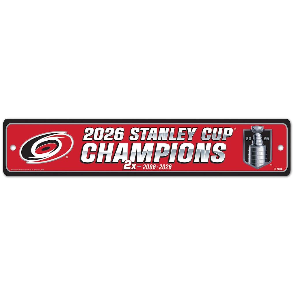 E-shop Wincraft Cedule Carolina Hurricanes NHL 2026 Stanley Cup Champions