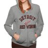 Dámská mikina Detroit Red Wings NHL Tri-Blend Full Zip