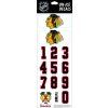 Nálepky na Prilbe Chicago Blackhawks NHL Decals
