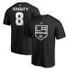 Tričko #8 Drew Doughty Los Angeles Kings Stack Logo Name & Number