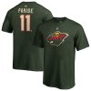Detské Tričko #11 Zach Parise Minnesota Wild Stack Logo Name & Number