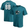 Detské Tričko #88 Brent Burns San Jose Sharks Stack Logo Name & Number