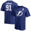 Dětské tričko #91 Steven Stamkos Tampa Bay Lightning NHL Stack Logo Name & Number