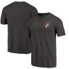 Tričko Arizona Coyotes Primary Logo Left Chest Distressed Tri-Blend