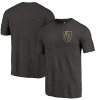 Tričko Vegas Golden Knights Primary Logo Left Chest Distressed Tri-Blend