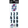 Samolepky na helmu Colorado Avalanche NHL Decals