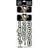 Nálepky na prilbu Pittsburgh Penguins NHL Decals Black