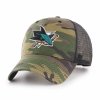 Pánská kšiltovka San Jose Sharks NHL 47 Camo Branson MVP