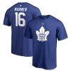 60807 panske tricko mitch marner 16 toronto maple leafs nhl stack logo name number