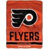 Deka Philadelphia Flyers NHL Plush Micro Throw Logo