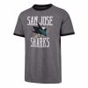 Pánské tričko San Jose Sharks NHL Belridge '47 CAPITAL RINGER Tee