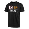Pánské tričko Chicago Blackhawks NHL Jonathan Toews #19 Player Name '47 CLUB TEE