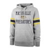 Pánská mikina Nashville Predators NHL Double Block ’47 Sleeve Stripe Hood