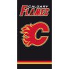 Plážová osuška Calgary Flames NHL Black