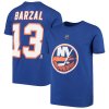 Dětské tričko Mathew Barzal #13 New York Islanders NHL Player Name & Number T-Shirt - Royal