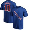 Pánské tričko Artemi Panarin #10 New York Rangers NHL Name & Number T-Shirt - Royal