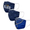 Roušky St. Louis Blues NHL FOCO - set 3 kusy