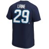 Tričko Patrik Laine Winnipeg Jets Iconic Name & Number Graphic