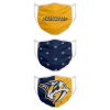 Roušky Nashville Predators NHL FOCO - set 3 kusy EU