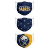 Roušky Buffalo Sabres NHL FOCO - set 3 kusy EU