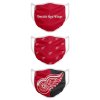 Roušky Detroit Red Wings NHL FOCO - set 3 kusy EU