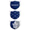 Roušky Toronto Maple Leafs NHL FOCO - set 3 kusy EU
