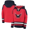 Dětská mikina Washington Capitals NHL Ageless Must-Have Lace-Up Pullover Hoodie - Red