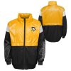Dětská bunda Pittsburgh Penguins NHL Goal Line Stance Full-Zip Windbreaker