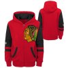 Dětská mikina Chicago Blackhawks NHL Faceoff Colorblocked Fleece Full-Zip