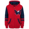 Dětská mikina Washington Capitals NHL Faceoff Colorblocked Fleece Full-Zip