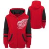 Dětská mikina Detroit Red Wings NHL Faceoff Colorblocked Fleece Full-Zip