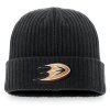 Pánská zimní čepice Anaheim Ducks NHL Core Cuffed Knit Black