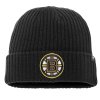 Pánská zimní čepice Boston Bruins NHL Core Cuffed Knit Black