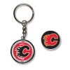 Přívěšek Calgary Flames NHL Spinner Key Ring