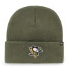 Pánská zimní čepice Pittsburgh Penguins NHL Haymaker ’47 CUFF KNIT