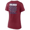 Dámské tričko Colorado Avalanche NHL 2022 Stanley Cup Champions Jersey Roster V-Neck