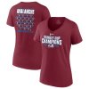 Dámské tričko Colorado Avalanche 2022 Stanley Cup Champions  Jersey Roster V-Neck