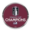 Emblém Colorado Avalanche NHL 2022 Stanley Cup Champions 4'' Domed Auto Emblem