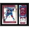 Obraz Colorado Avalanche NHL 2022 Stanley Cup Champions Nathan MacKinnon 12'' x 15'' Sublimated Plaque with Game-Used Ice from the 2022 Stanley Cup Final - Limited Edition of 500
