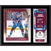 Obraz Colorado Avalanche 2022 Stanley Cup Champions Gabriel Landeskog 12'' x 15'' Sublimated Plaque with Game-Used Ice from the 2022 Stanley Cup Final - Limited Edition of 500
