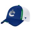Pánská kšiltovka Vancouver Canucks NHL 2022 Draft Authentic Pro On Stage Trucker Adjustable