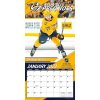 Kalendář Nashville Predators NHL 2023 Wall Calendar
