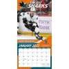 Kalendář San Jose Sharks NHL 2023 Wall Calendar