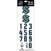 Samolepky na helmu Seattle Kraken NHL Decals