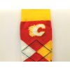 Pánské Ponožky Calgary Flames NHL Graphic Argyle Lineup Socks