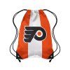 Vak Philadelphia Flyers NHL FOCO Team Stripe Drawstring Backpack