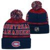 Dětská zimní čepice Montreal Canadiens NHL Puck Pattern Cuffed
