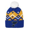 Dětská zimní čepice St. Louis Blues NHL Patchwork Cuffed Knit